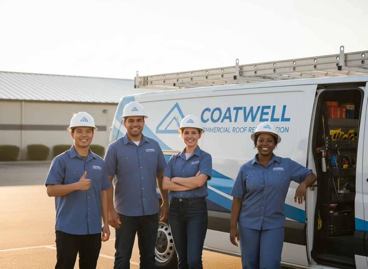 Commercial roof coating company in Greenwood, DE